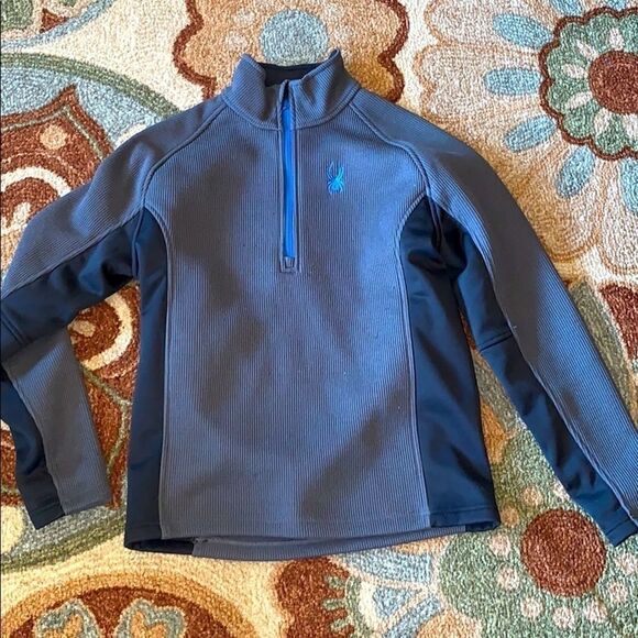 MEN’S 1/4 ZIP SPYDER MEDIUM COAT - Picture 1 of 5